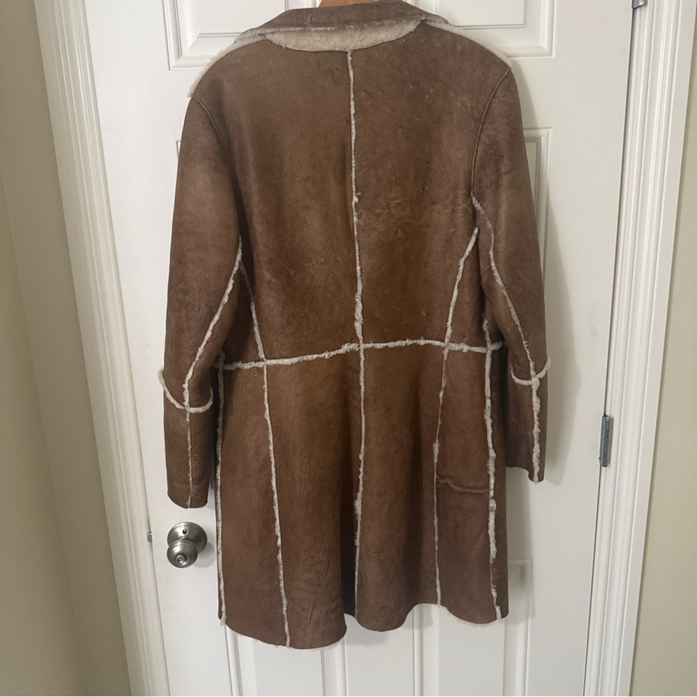 Source Unknown Brown Teddy Jacket - image 2